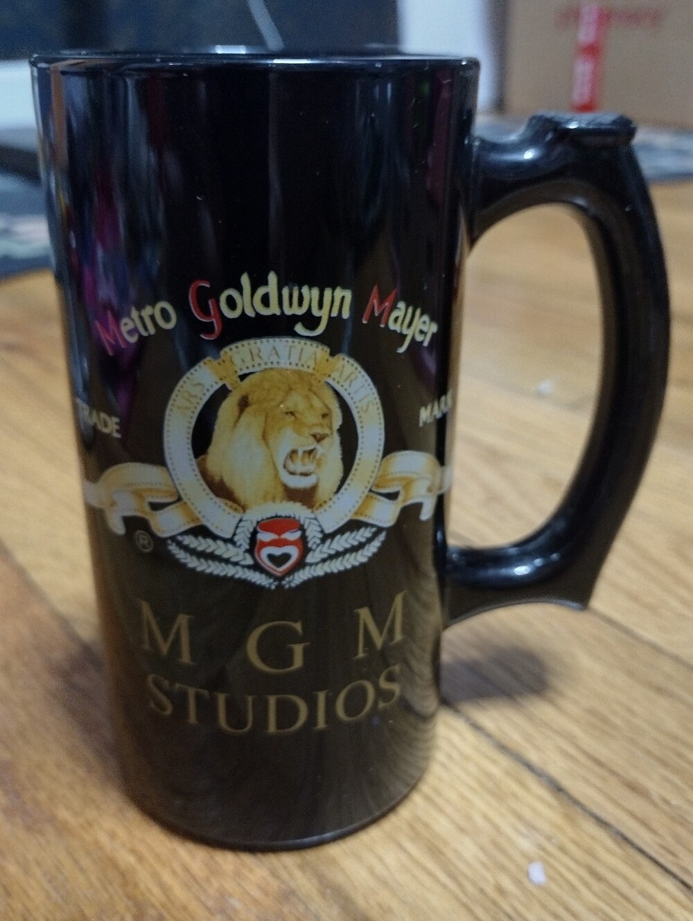 MGM Studios Black Logo Coffee Mug